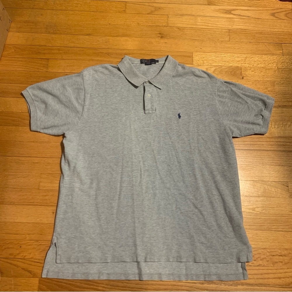 Polo Ralph Lauren Short Sleeve Polo Shirt Gray Men’s XXL RN 41381